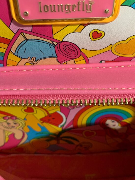 Loungefly Mini Backpack Barbie Fun in the Sun Beach Ken Faux Leather Pink Bag main image 9